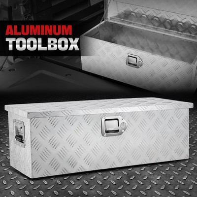 Алюминиевый ящик для инструментов, Кузов пикапа, прицеп для хранения 30,3x13x10,2 с замком и ключом