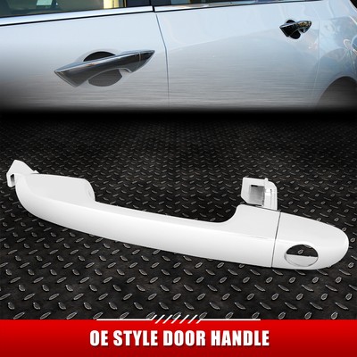 Для 09-13 Forte Koup Хромированная наружная ручка передней левой двери со стороны водителя с замочной скважиной