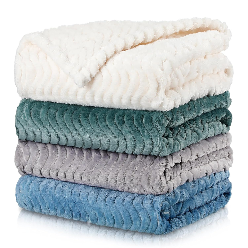 Fluffy Baby Blanket For Boys Girls Soft Warm Baby Recei