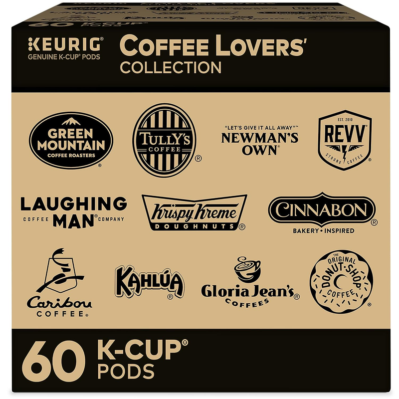 Keurig Flavored Coffee Pods Collection Variety Pack, Single-
