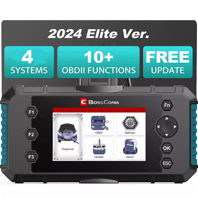 Car OBD2 Scanner Diagnostic Tool Code Reader Check Engine SRS ABS Transmission