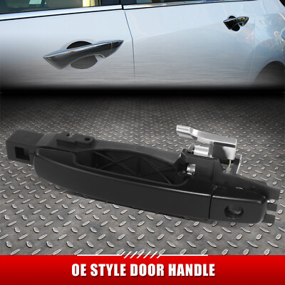 Для 07-12 Nissan Sentra Передняя левая наружная дверная ручка со стороны водителя с замочной скважиной