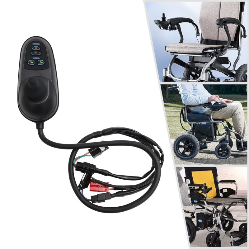 Wheelchair Joystick WB5003 Black Universal 24 V DC Electric Controller Mobility