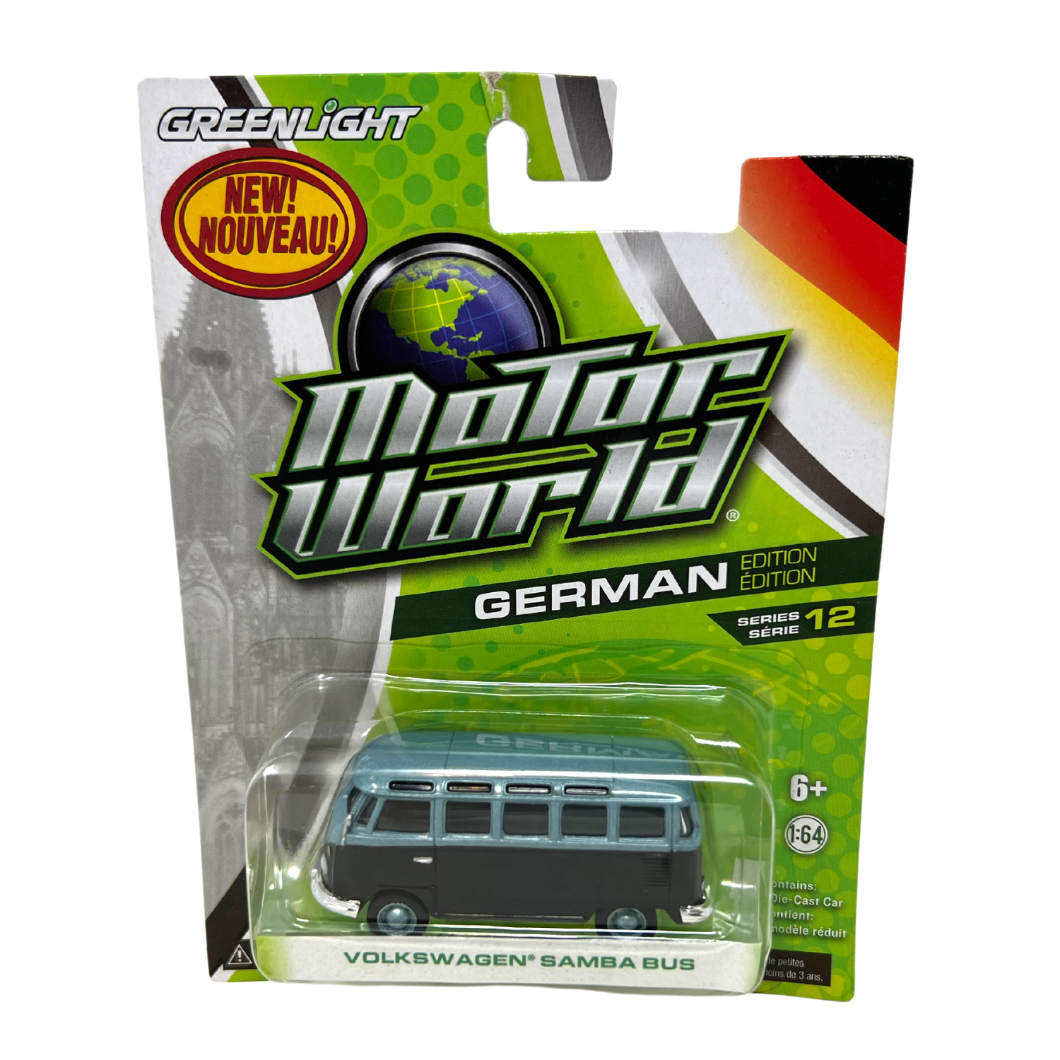 Greenlight Motor World German Edition Volkswagen Samba Bus 1