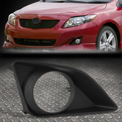 Для 09-10 Toyota Corolla OE Style Черная рамка противотуманной фары со стороны переднего пассажира