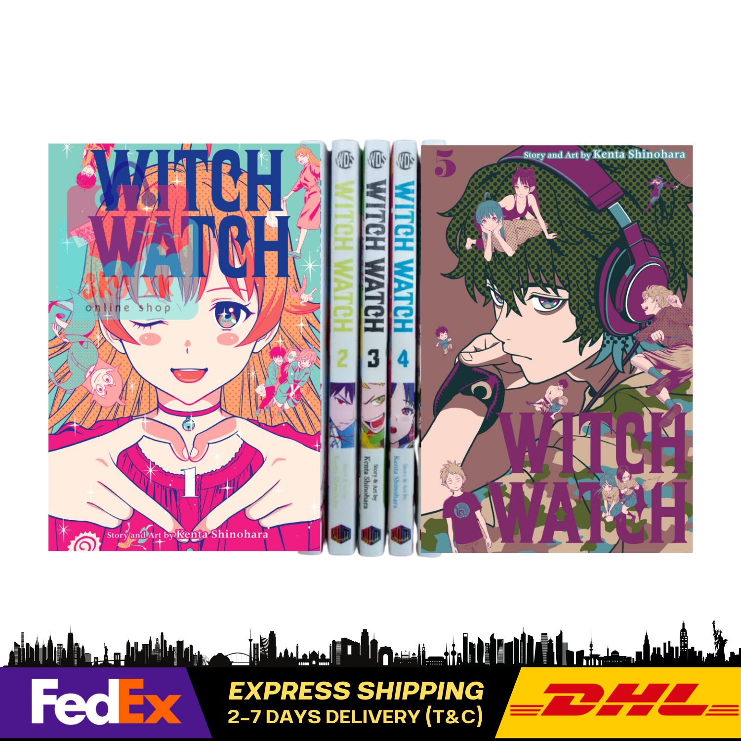 【全巻新品未開封・特典多数付】WITCH WATCH 21冊セット 新品]ウィッチウォッチ (1-22巻 最新刊) 全巻セット : 漫画全巻