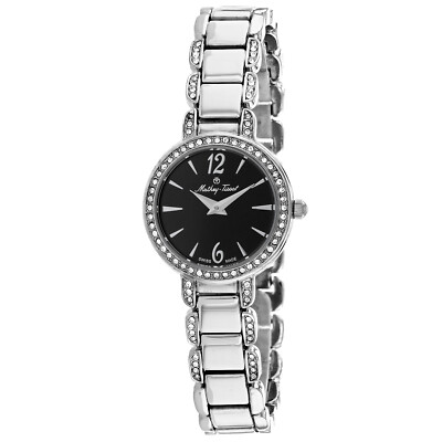 Pre-owned Mathey-tissot Mathey Tissot Women's Fleury Black Dial Watch - D6532an