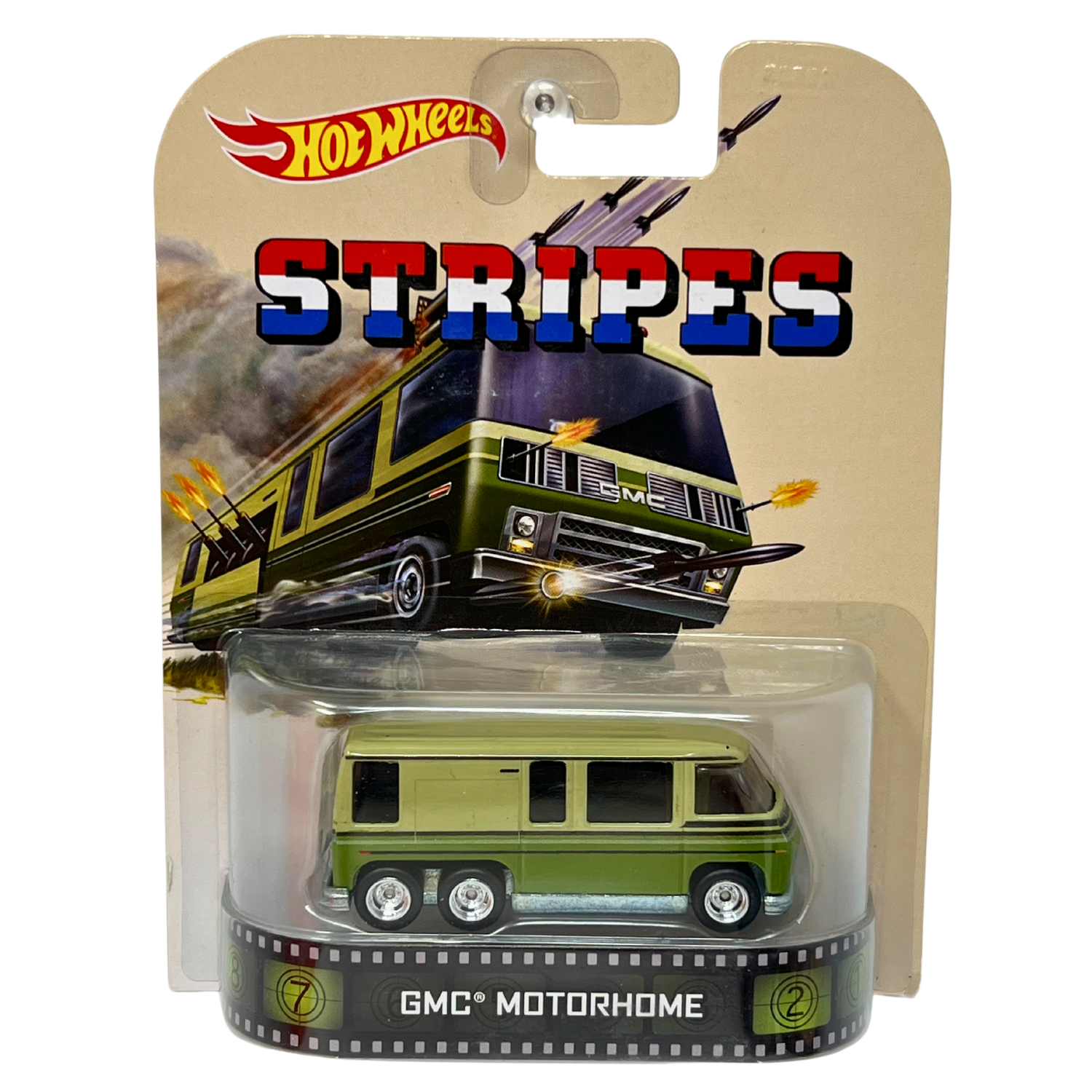 1/64 ホットウィール GMC MOTOR Hotwheels レトロ Hot Wheels Retro Entertainment Stripes GMC Motorhome 1:64