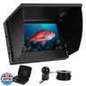 Underwater Fishing Camera 5 Inch, 1000TVL IPS Monitor Fish Finder, Wide Angle IP68 Waterproof, Infrared Night Vision with 65ft Cable for Ice, River and Boat-S1