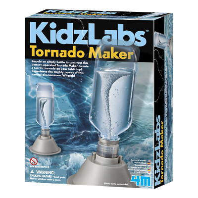 4M Tornado Maker Science Kit, STEM Powered Kids, For Boys & Girls Ages 8+