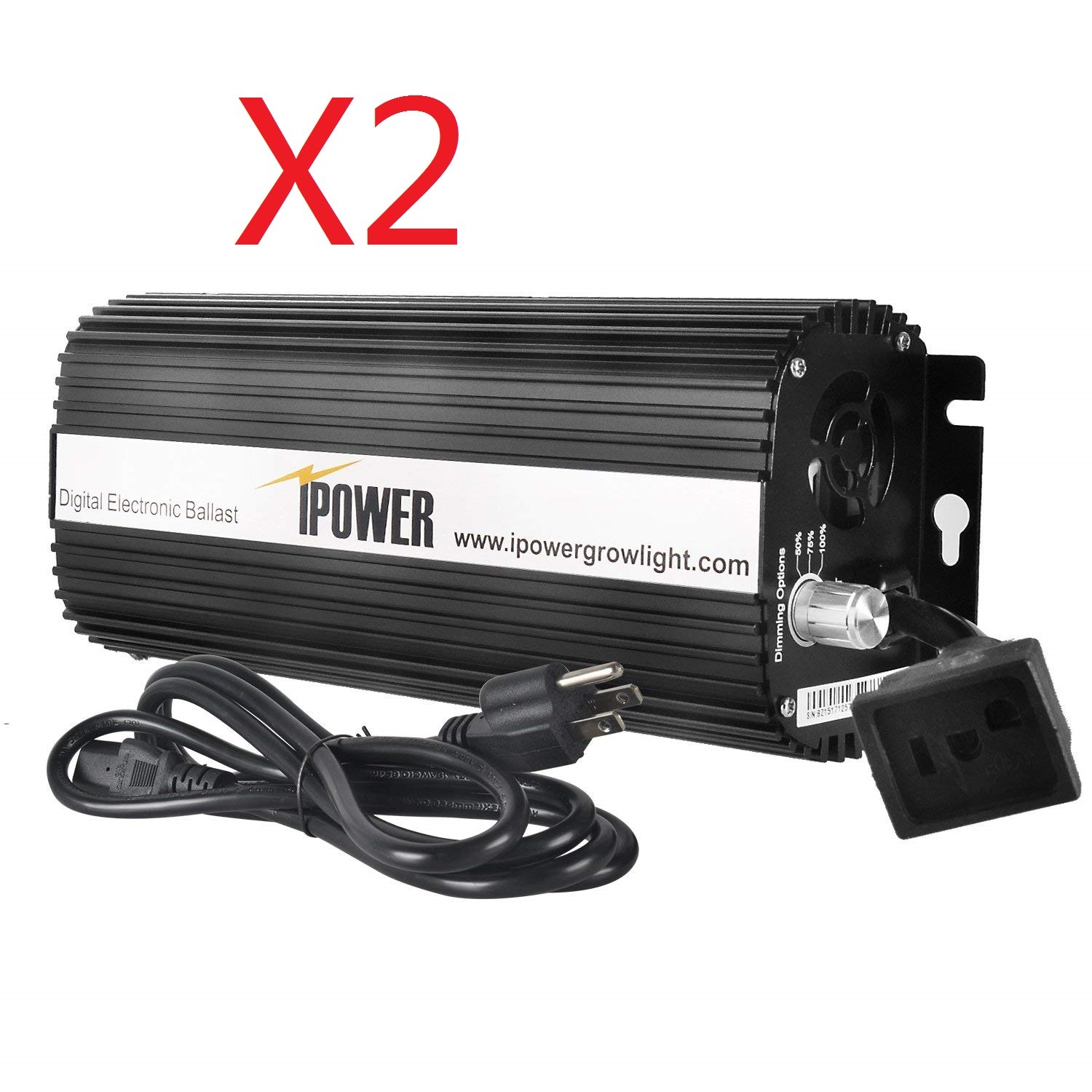 iPower 400W Digital Dimmable Electronic Ballast for HPS MH G