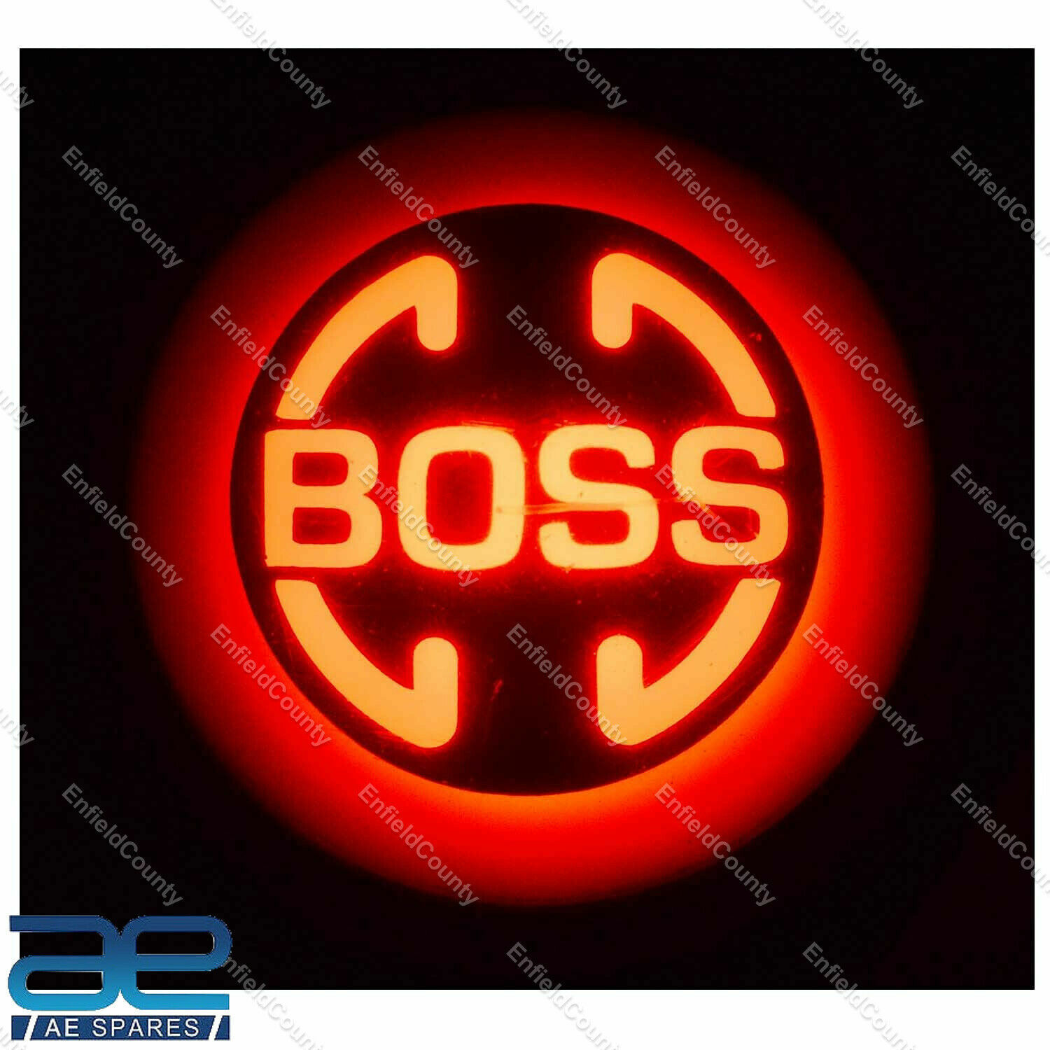Led Tail Light With Boss Logo For Royal Enfield Classic 350 500 Desert Storm  