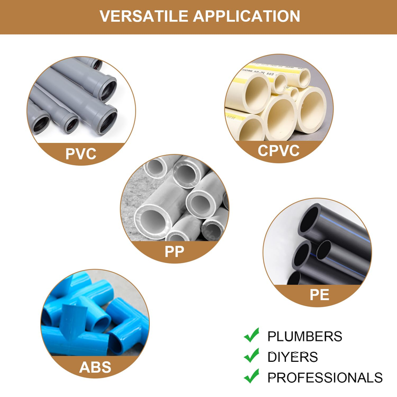 Deburring Tool for Plastic Pipe, Available for Six Sizes of Deburring Tool: 1 1/