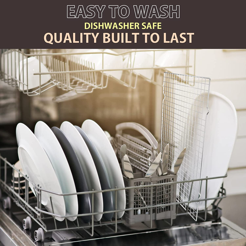 Cooling Rack for Baking 2-Pack, 16x10 Inches Baking Rack, Thick Wire Cookie Rack