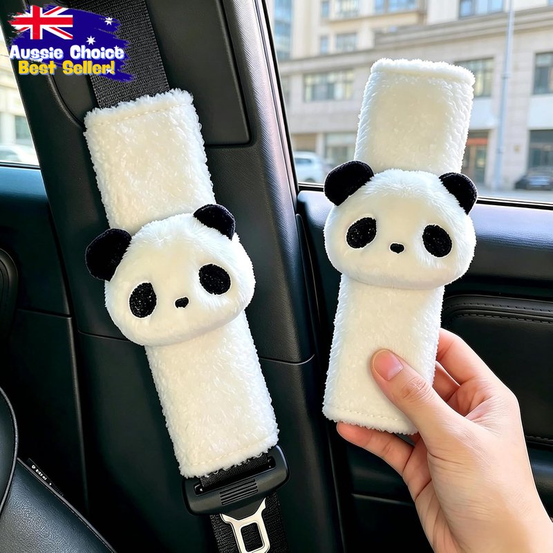 Cute Universal Seat Belt Cover Pad - Car Strap Accessory - Comfortable Interior