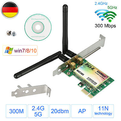 WiFi PCIe WLAN Karte Intel 2.4G/5G PCI E Netzwerkkarte Drahtlos LAN Für Desktop