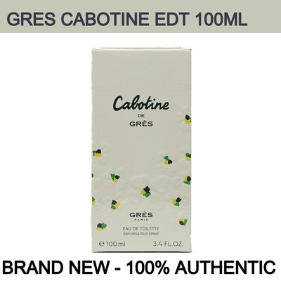 Cabotine Gres Eau de Toilette Spray 3.4oz/100ml Women's - New Boxed