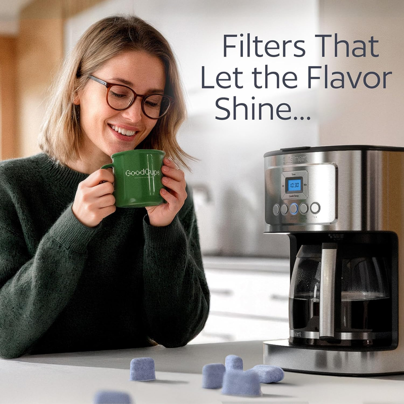 12 Water Filters for Cuisinart Coffee Makers - Fits all Cuisinart Coffee Brewers