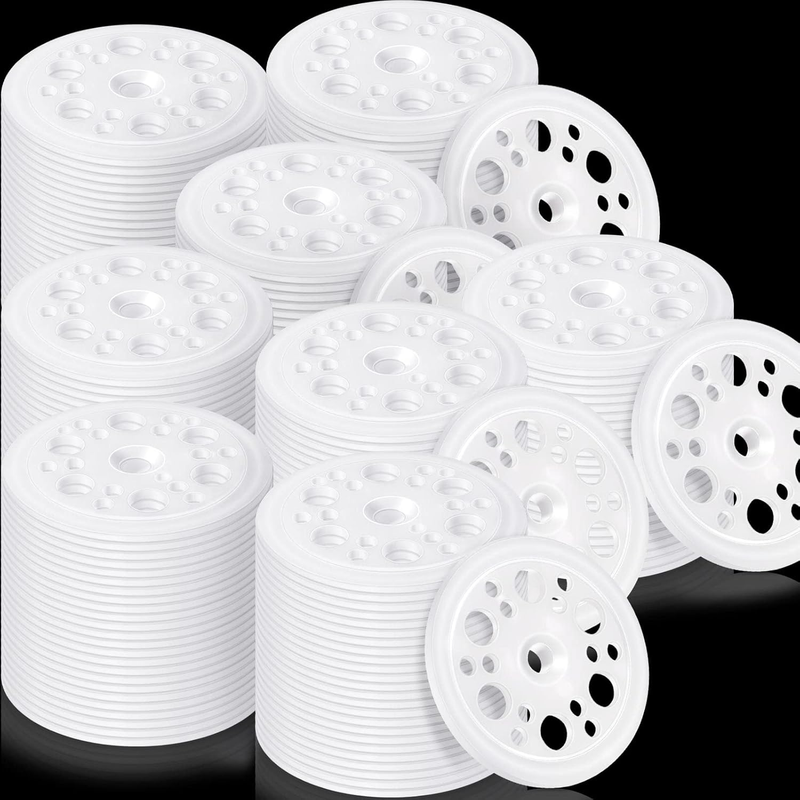 800 Pcs 1.77 Inch/ 45 Mm Plastic Washers Foam Board Insulation Load Spreading Po