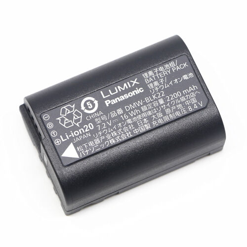 Original Panasonic DMW-BLK22 Battery for LUMIX DC-S5 S5K GH5 II G9 GH5S Camera | eBay Original Panasonic DMW-BLK22 Battery for LUMIX DC-S5 S5K GH5 II G9 GH5S Camera | eBay