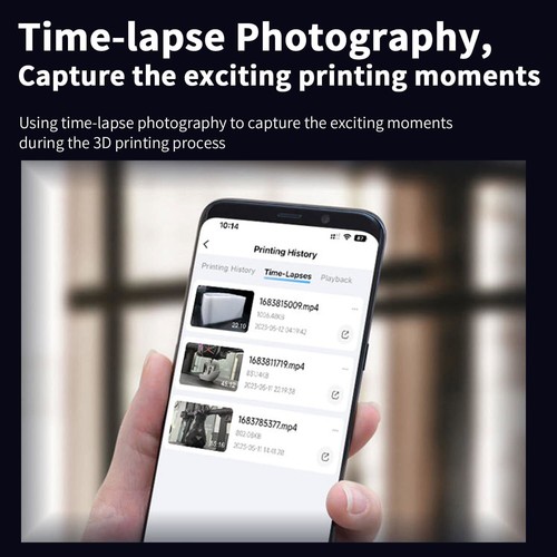 Creality Nebula Camera for 3D Printing with Night Vision Function 24H Monitoring