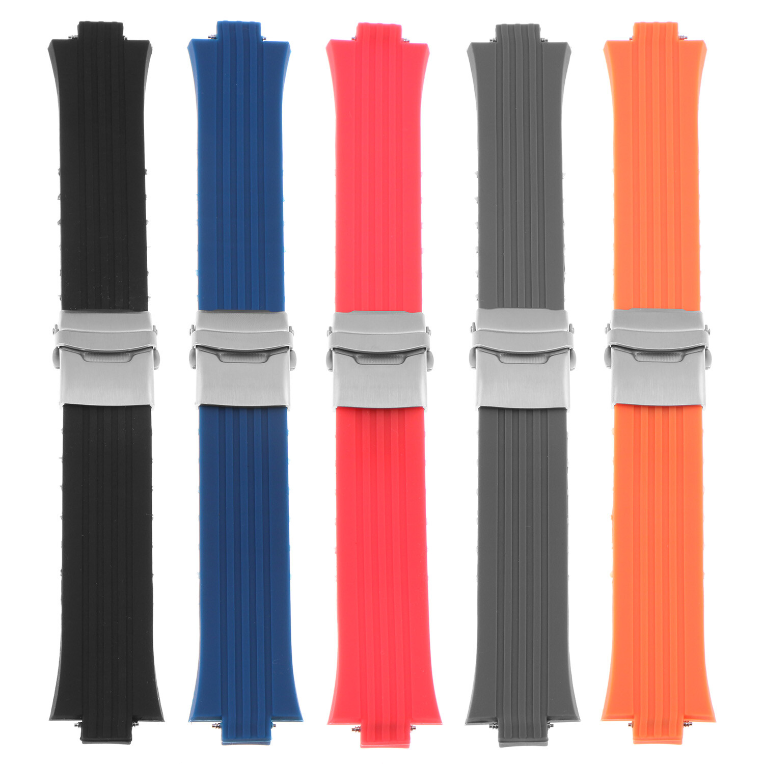 Strapsco Silicone Rubber Watch Band Strap for Oris TT1 & Williams F1 eBay