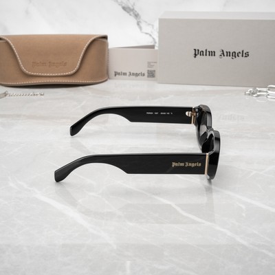 PALM ANGELS PALM ANGELS PERI051S24PLA0011007 GILROY BLACK SUNGLASSES