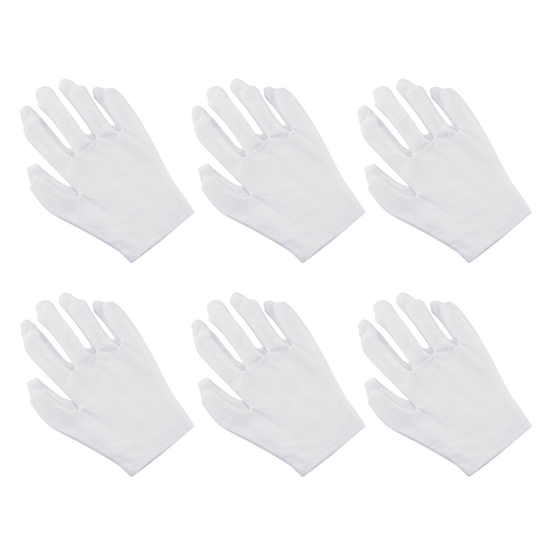 Aboat 6Pairs Cotton Gloves Moisturizing Gloves Hand Spa Gloves Cotton Cosmetic