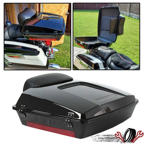 Спинка багажника Black Razor Tour Pack для Harley Touring Road Glide 97-13