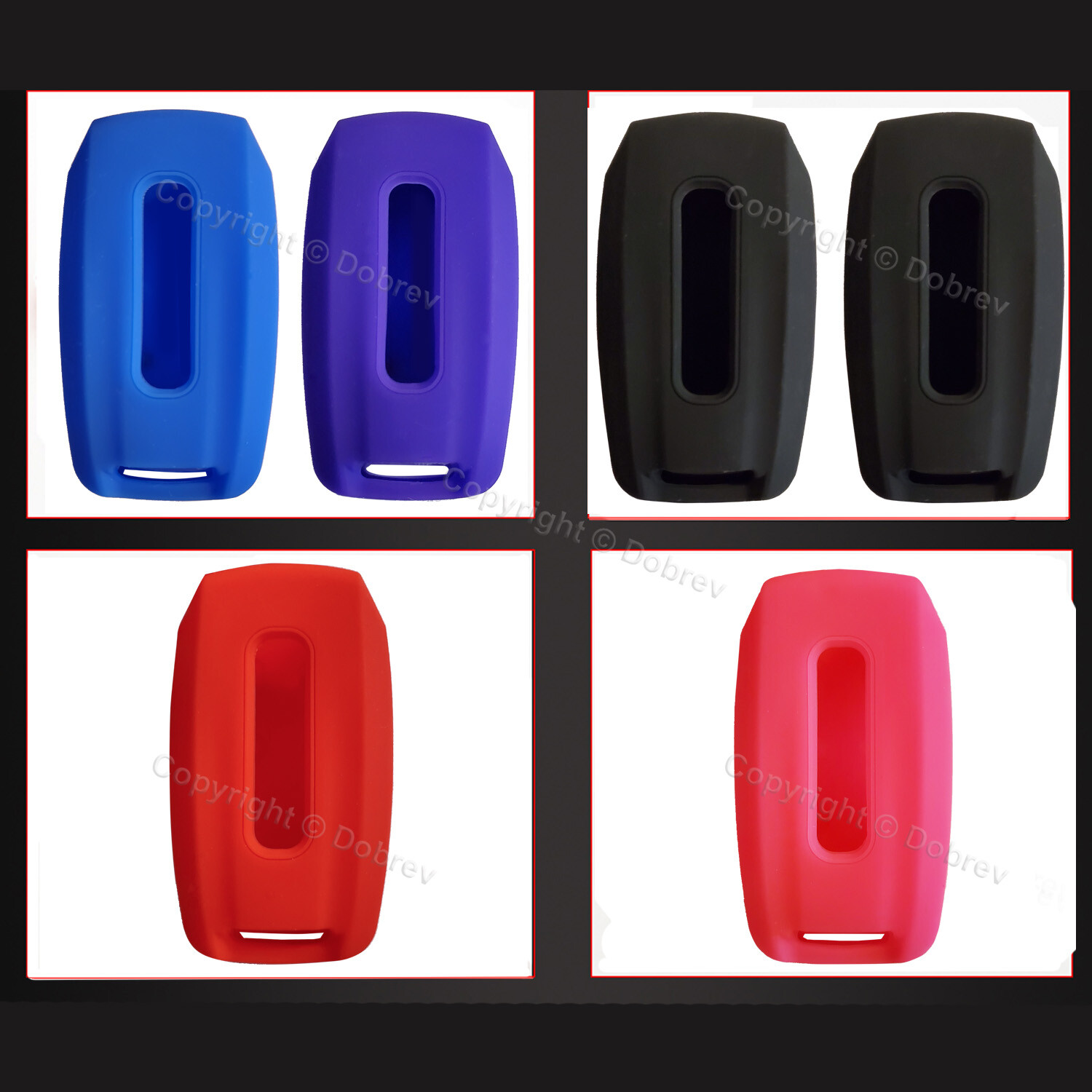 Silicone Cover Entry Fob Holder For Dodge Ram 2020-2023 2500 3500 5500 Key