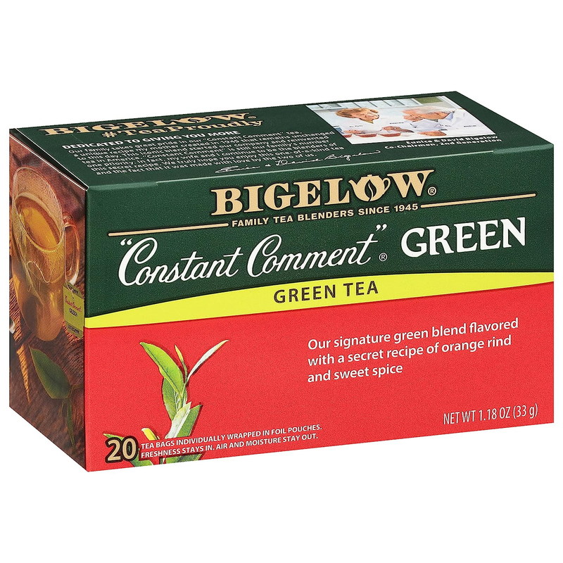 Constant Comment Green Tea, Caffeinated, 20 Count (pack Of 6