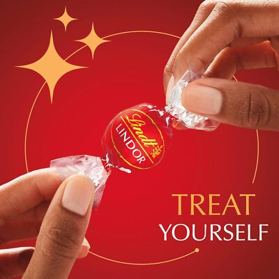 Lindt Lindor Milk Chocolate Truffles 60 Count Smooth Melting Chocolate Candy