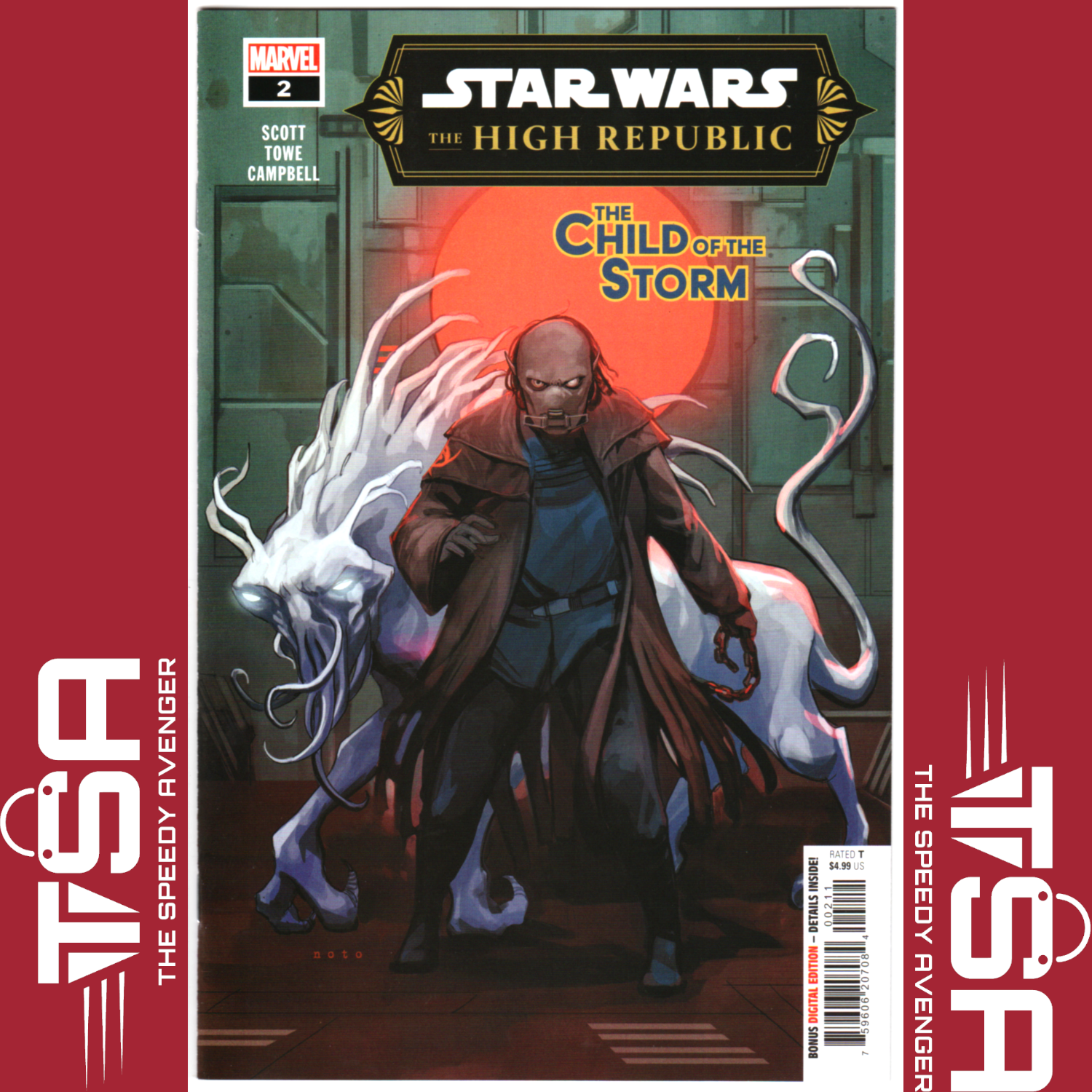 STAR WARS THE HIGH REPUBLIC #2 (Vol 3) Phil Noto Regular Cover A 2023 Marvel