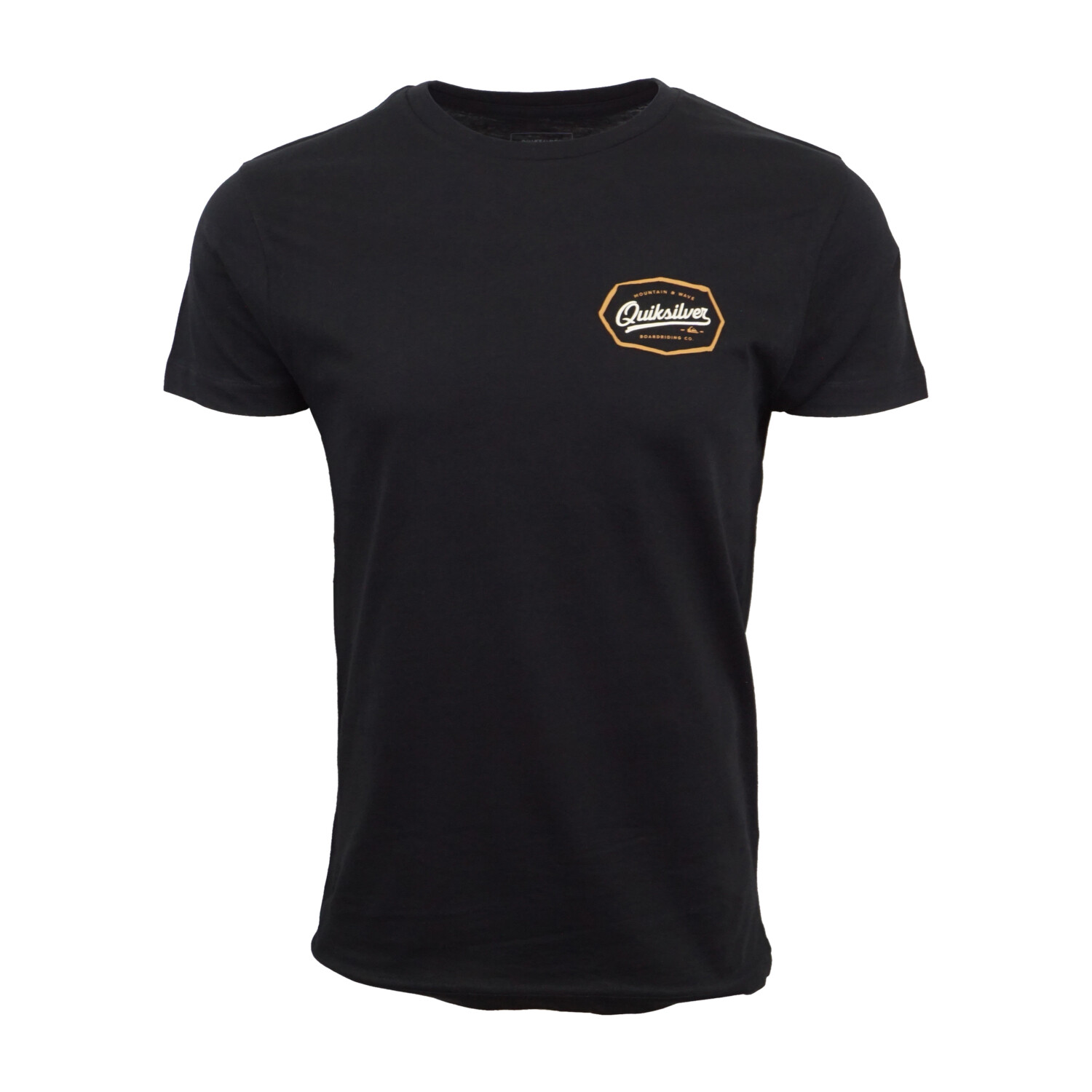 QUIKSILVER MOUNTAIN AND WAVE BOARDING CO T SHIRT BLACK