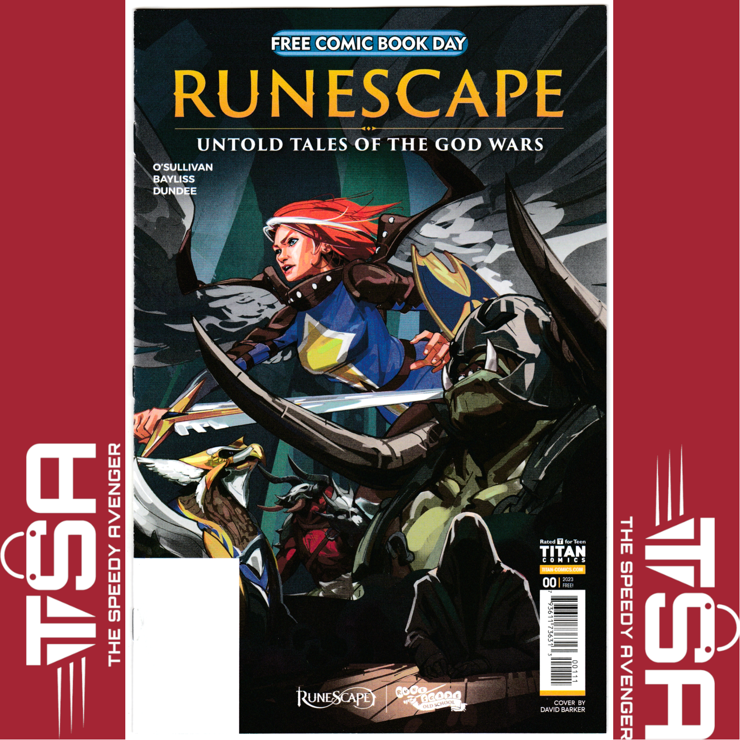FCBD 2023 RUNESCAPE UNTOLD TALES OF THE GOD WARS Titan Books FIRST COMIC!