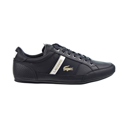 

Мужские туфли Lacoste Chaymon 321 1 CMA Premium черно-золотые 7-42CMA0010-02H, Black-gold