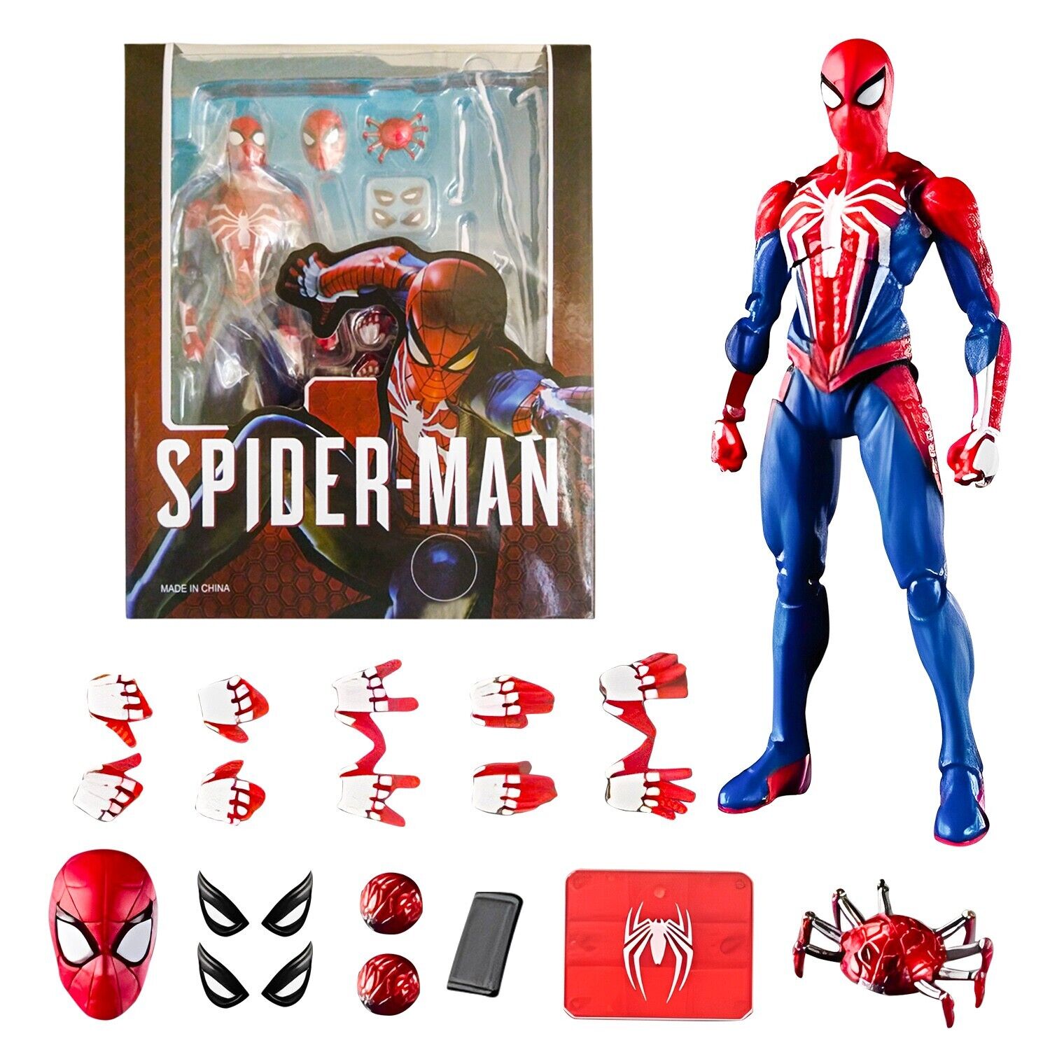 Spider-Man toys doll mafex- 6.1-inch Action Figure Spider-Man toys doll mafex- 6.1-inch Action Figure