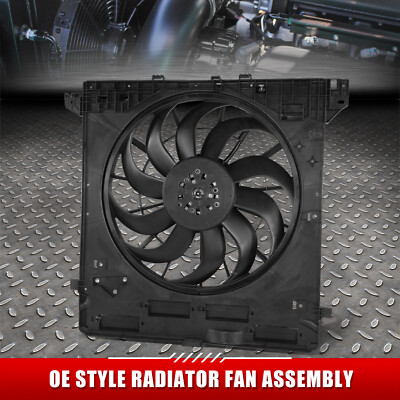 Для 20-22 Ford Explorer Police Interceptor Универсальный вентилятор охлаждения радиатора в сборе