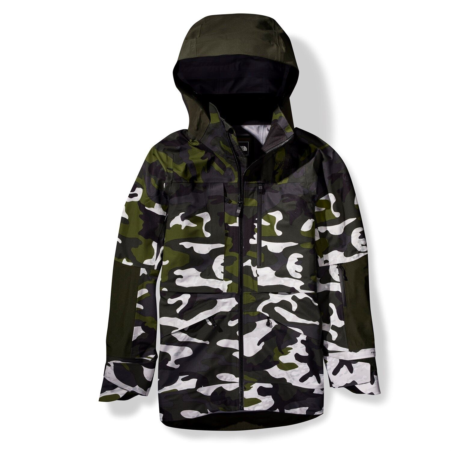 Pre-owned The North Face A-cad Futurelight Jacket Steep Series Women's Sizes S M L Dwr Ski In Rocko Green Multi Camo Print