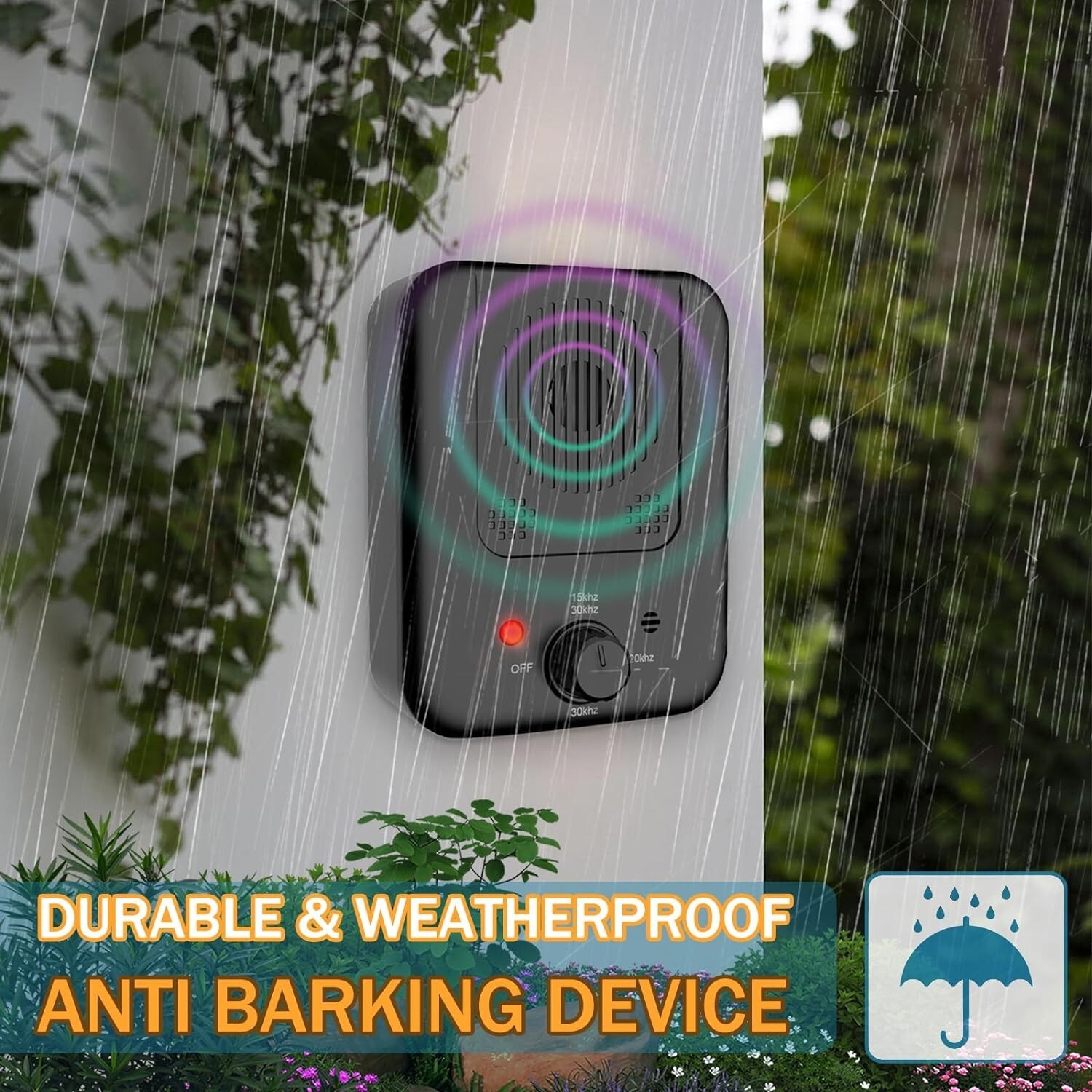 Anti Barking Device for Dogs, Ultrasonic Dog Barking Stopper with 3 Modes