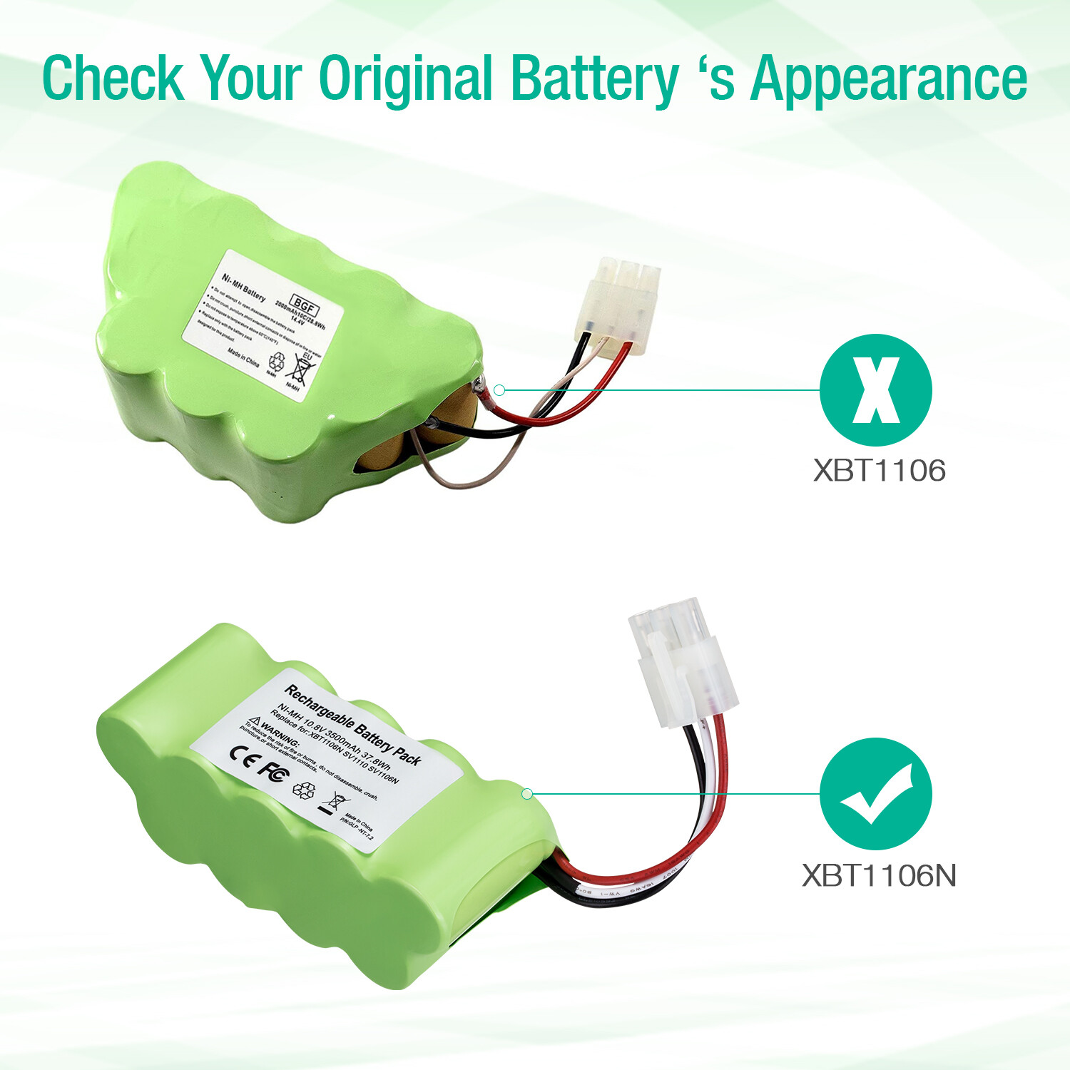 Battery for Shark Freestyle Navigator Cordless Stick Vacuum XBT1106N Replacement