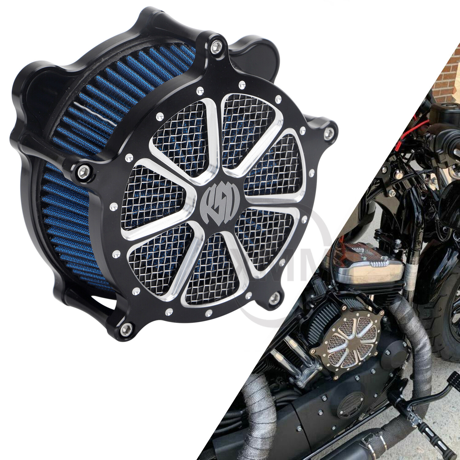 For Harley FLHTCU FLTRU FLHR FLHX 08-16 FXDLS RSD Air