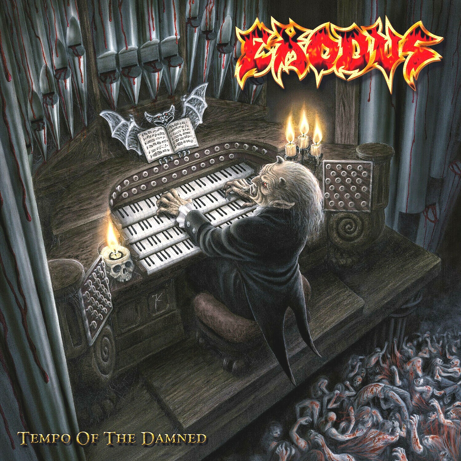 Exodus Tempo Of The Damned 12x12 Album Cover Replica Poster Print