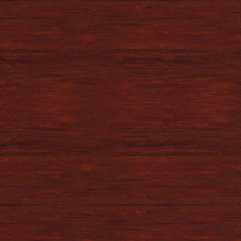 Farmhouse Solid Wood Platform Bed in King - Classic Cherry