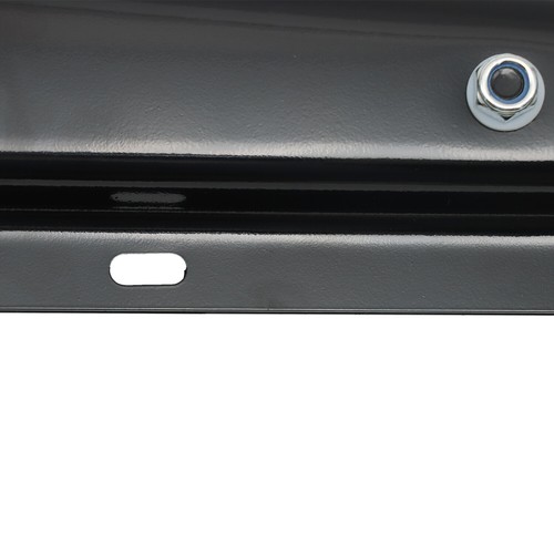 30" Stainless Steel Straight Mud Flap Hanger 2 1/2" Bolt Semi Truck Chrome