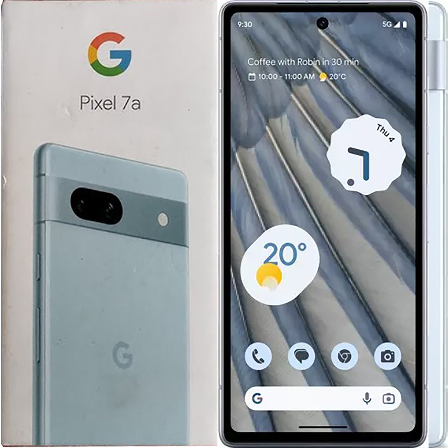 Google Pixel - 超美品 Google Pixel 7a Sea M222 Google PIXEL 7a 5G (Sea / Blue) GHL1X 128GB + 8GB RAM