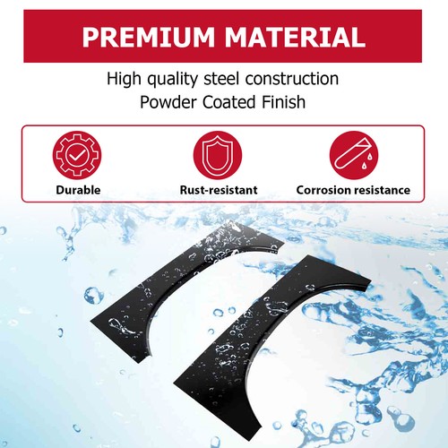 Wheel Arch Repair Rear Upper Patch Panel Pair For 02-09 Dodge Ram 1500 2500 3500