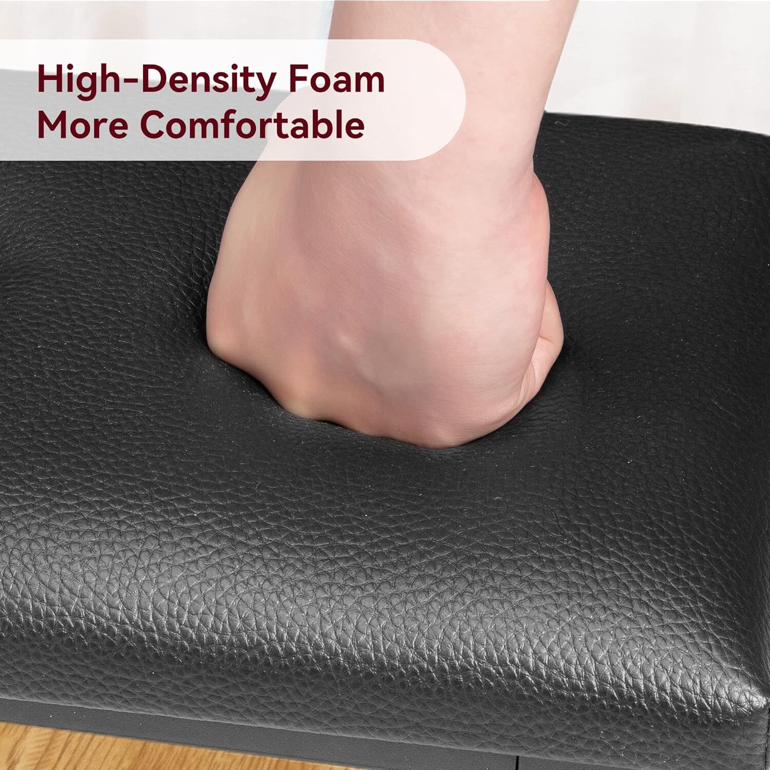 Dining Set Table and Upholstered Bench Wood Top Dinette for Small Space Kitchen