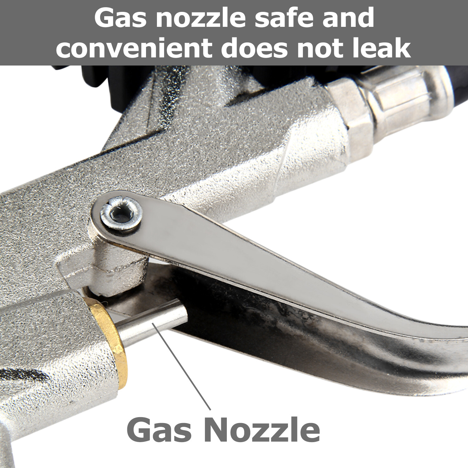 Dial Tire Inflator Gauge Flexible Hose 220 PSI Pistol Style Air Chuck Pneumatic