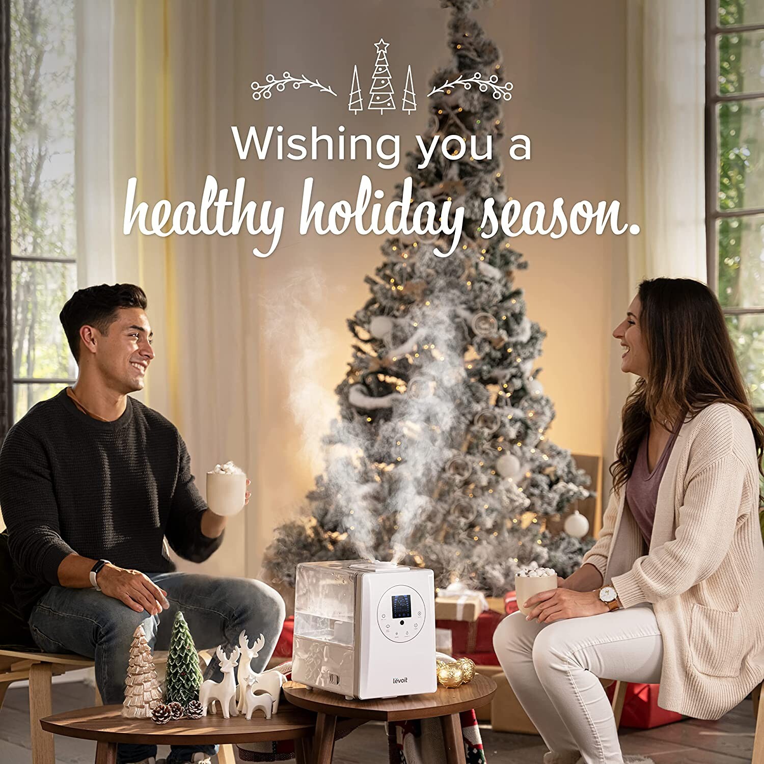 Levoit PRO I 6L Large Room Hybrid Ultrasonic Humidifier Vaporizer (753 Sqft) NEW